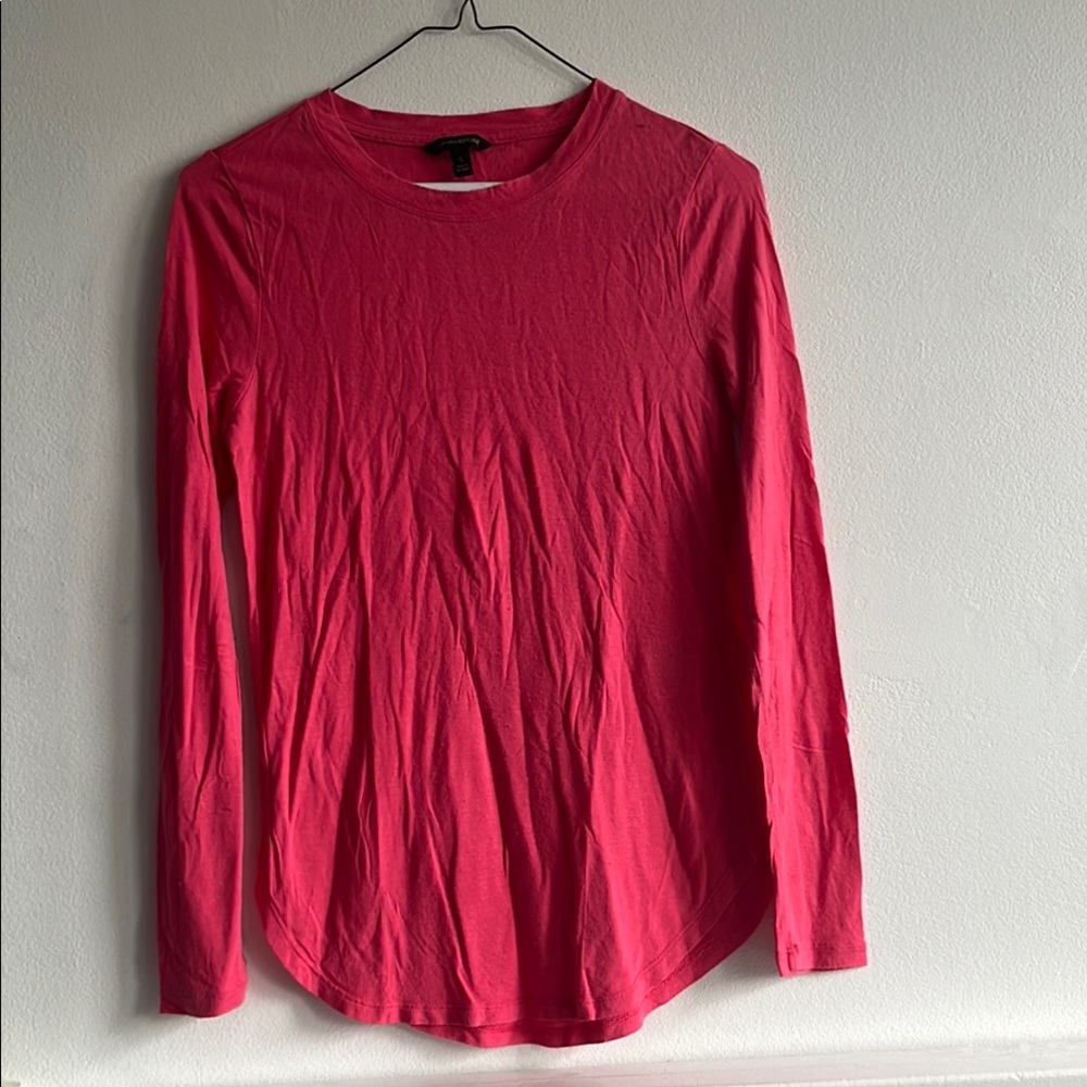 Banana Republic Fuchsia Long Sleeve Top